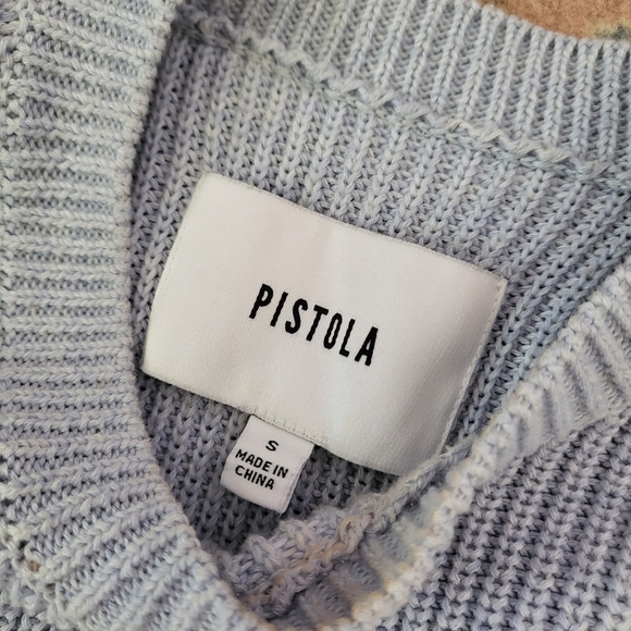 Pistola Demin Blue Size S Sweater - Picture 5 of 7